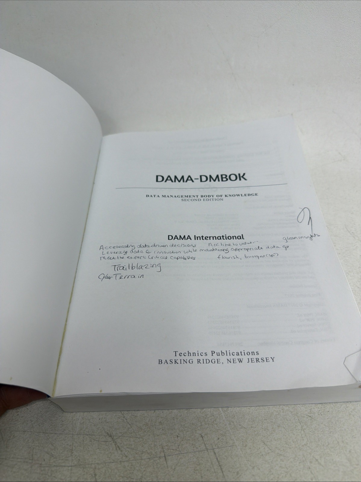 DAMA DMBOK 2ND EDITION Paperback
