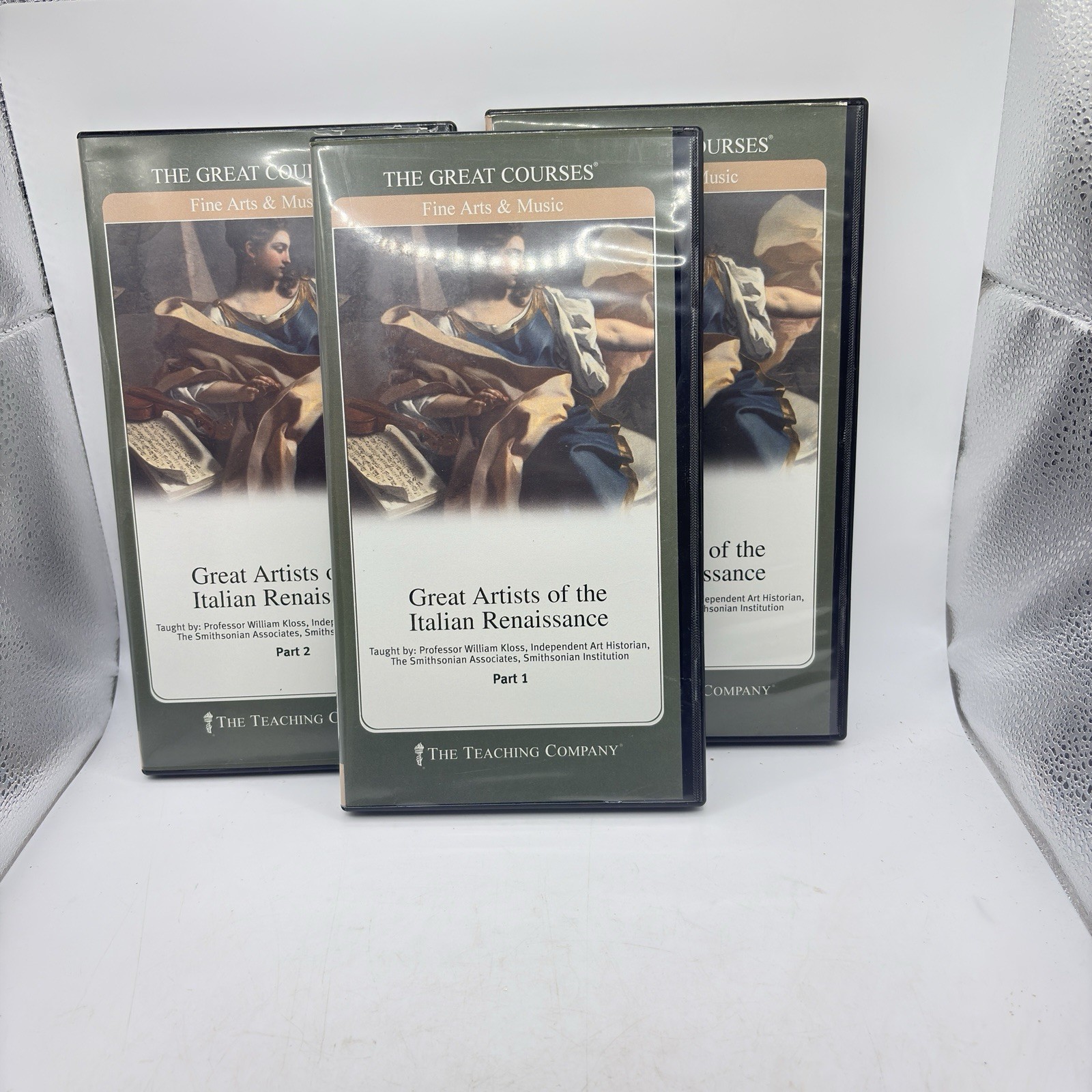 Great Artists of The Italian Renaissance Great Courses DVD Set 1-3