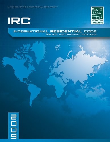2009 INTERNATIONAL RESIDENTIAL CODE FOR ONE-AND-TWO FAMILY **Mint Condition**