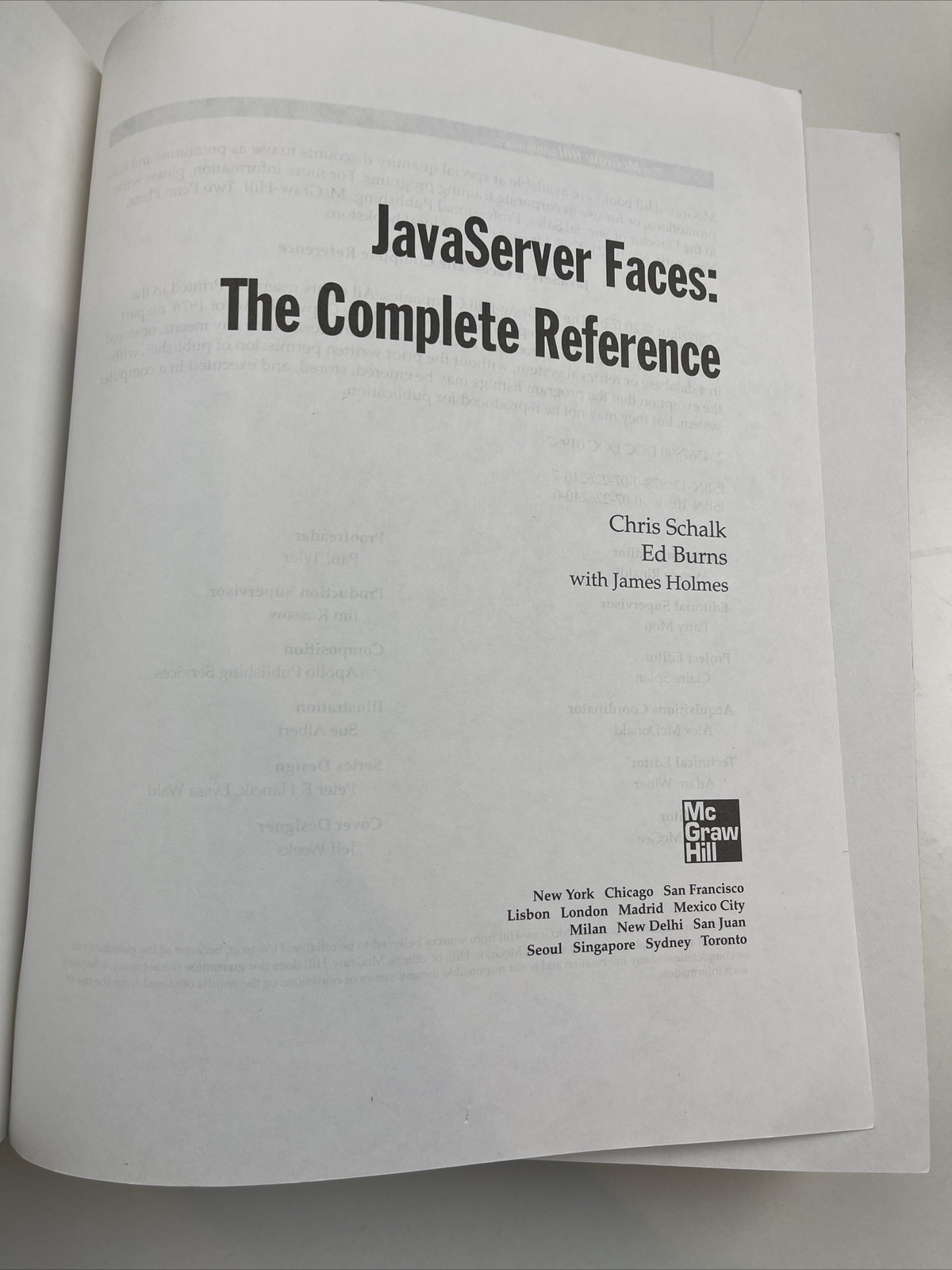 JavaServer Faces: The Complete Reference [Complete Reference Series]