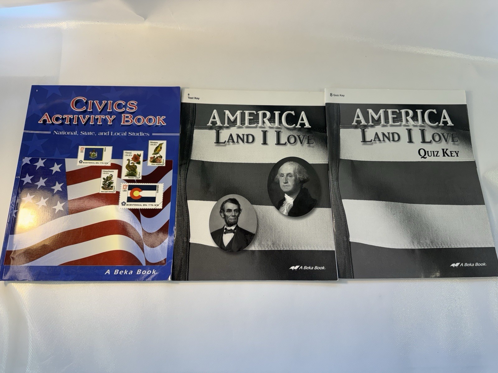 Abeka Christian 8th grade History Curriculum, America Land That I Love, 2nd Edit