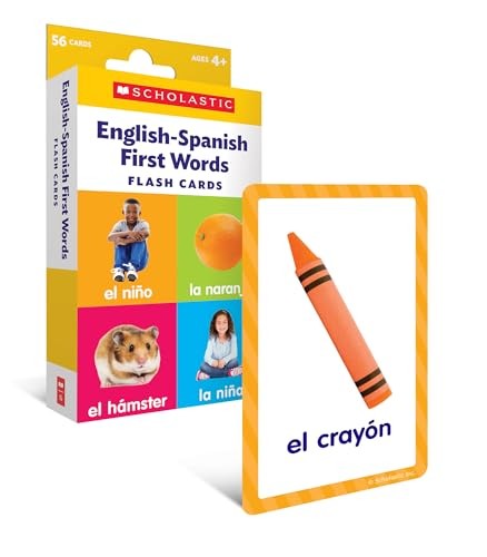 Flash Cards: English-Spanish First Words