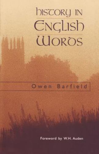 History in English Words, Paperback by Barfield, Owen, Like New Used, Free sh…