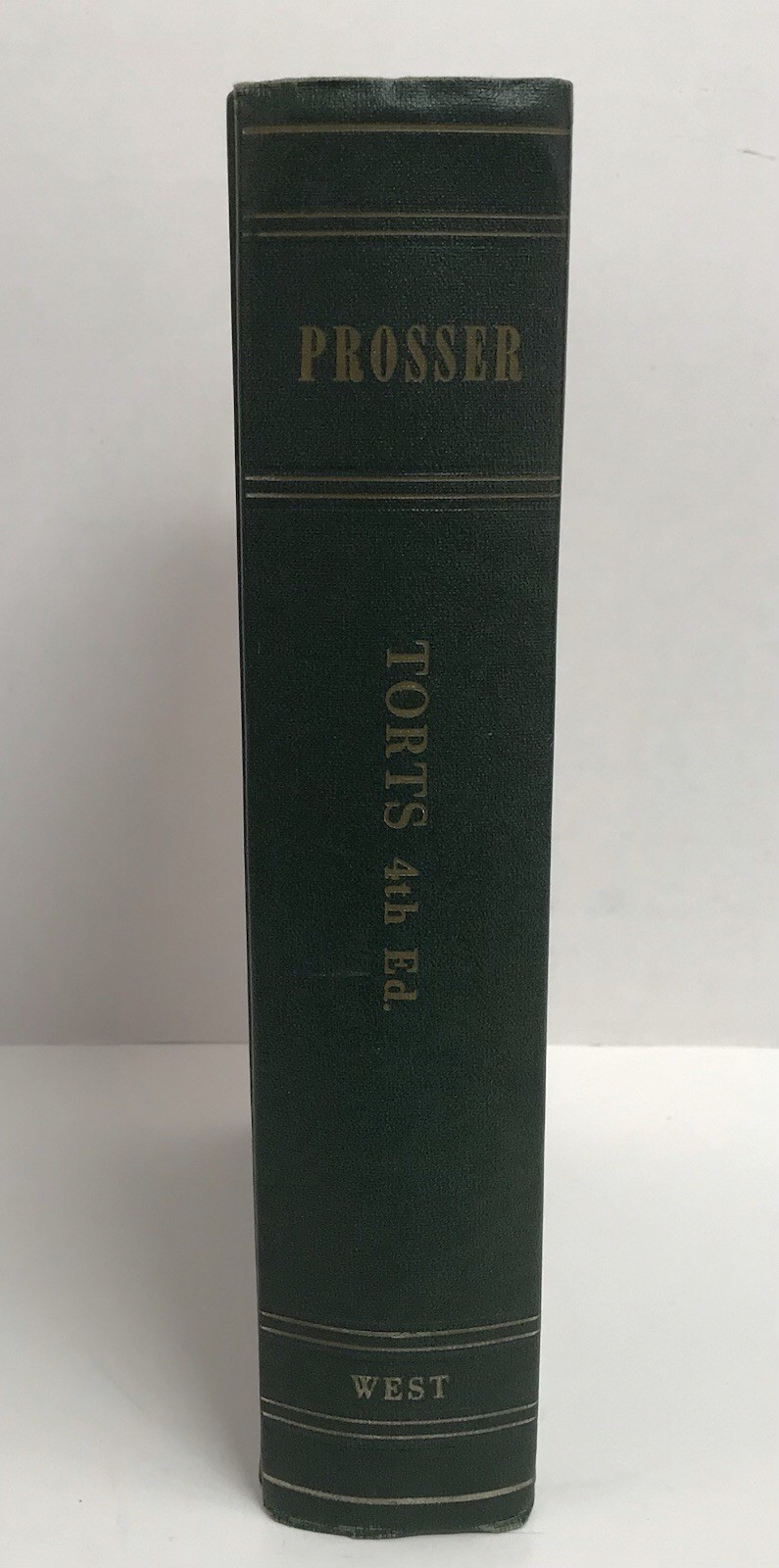 The Law of Torts Hornbook by William Prosser 4th Edition West Publishing Co.