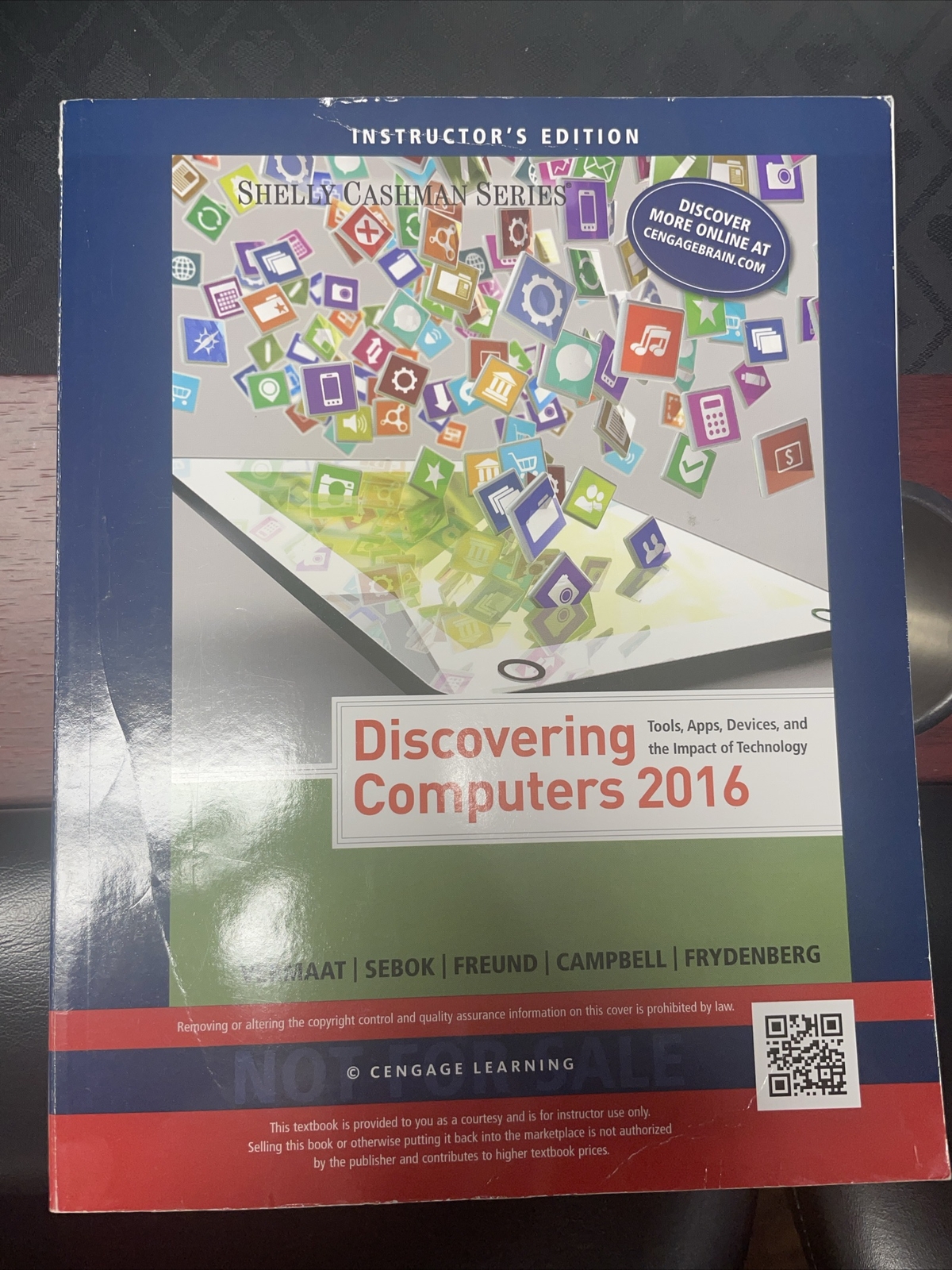 Discovering Computers ©2016 (Shelly Cashman Series), Frydenberg, Mark,Campbell