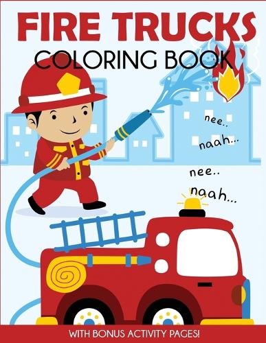 Blue Wave Press Fire Trucks Coloring Book (Paperback) (UK IMPORT)