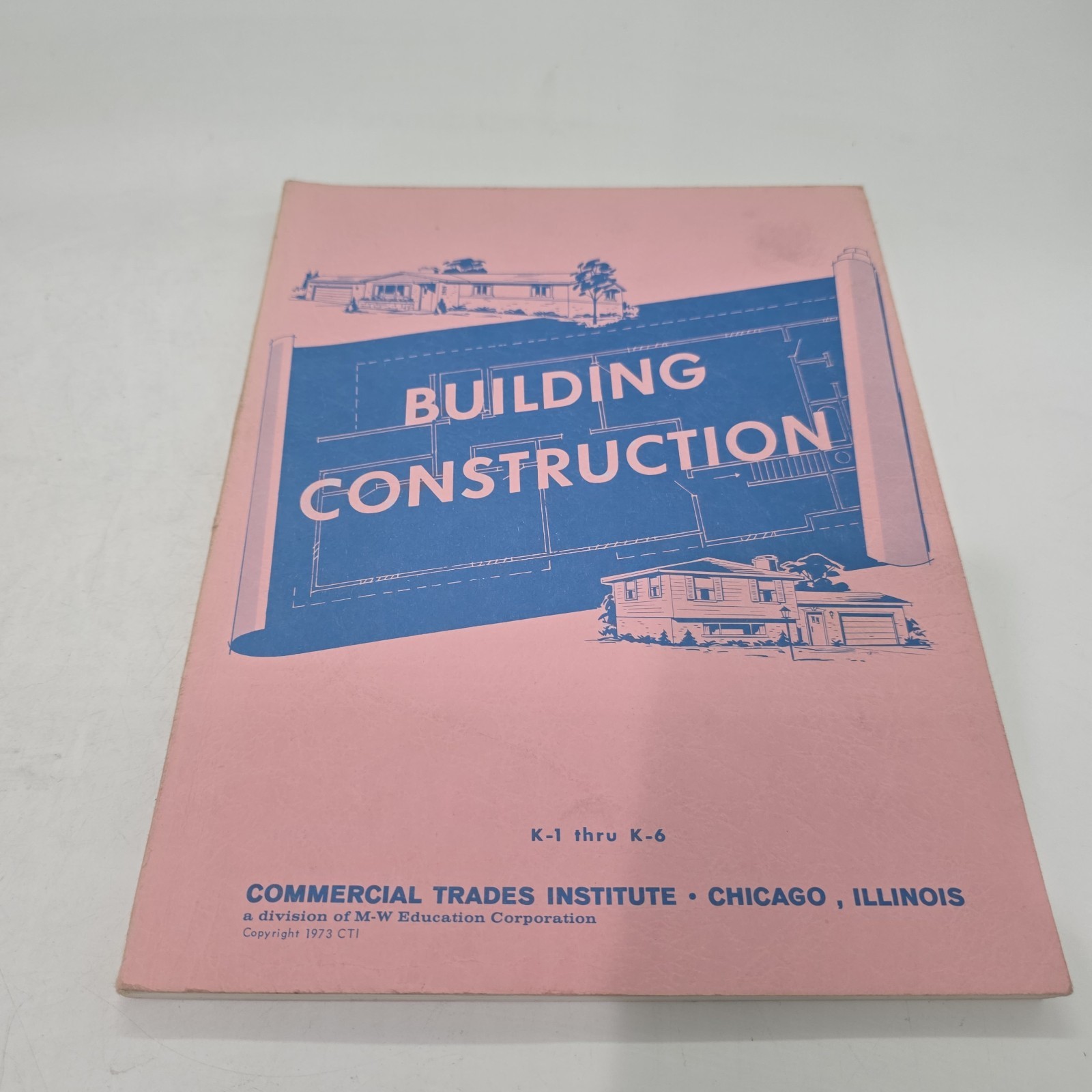 Building Construction Books Lot Of 19 Commercial Trades Institute 1969-1973