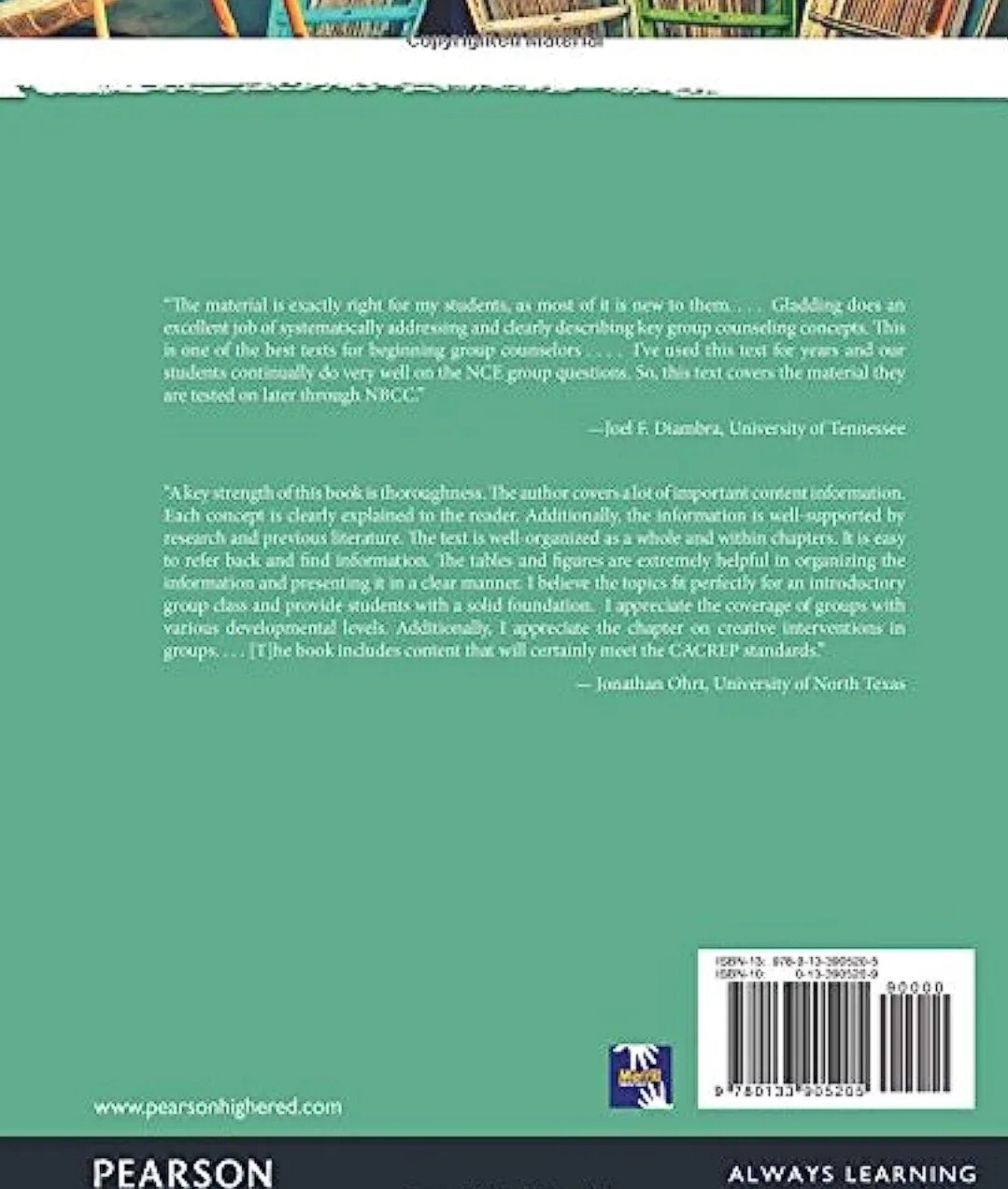 Groups Hardback Book A Counseling Specialty 7th Edition Samuel Gladding Pearson