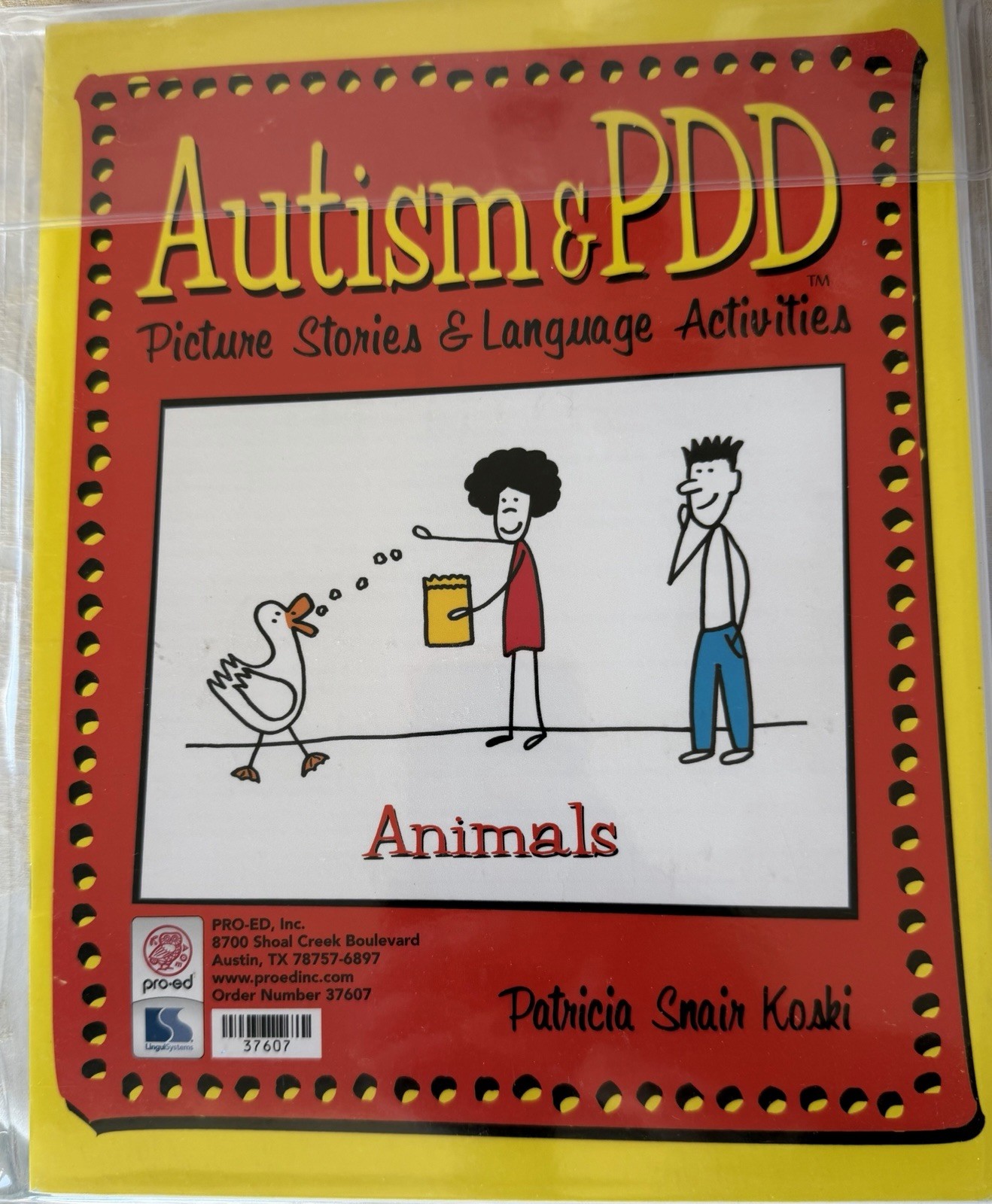 Matt & Molly Animals Autism + PDD Story Cards and Structured Learning Language