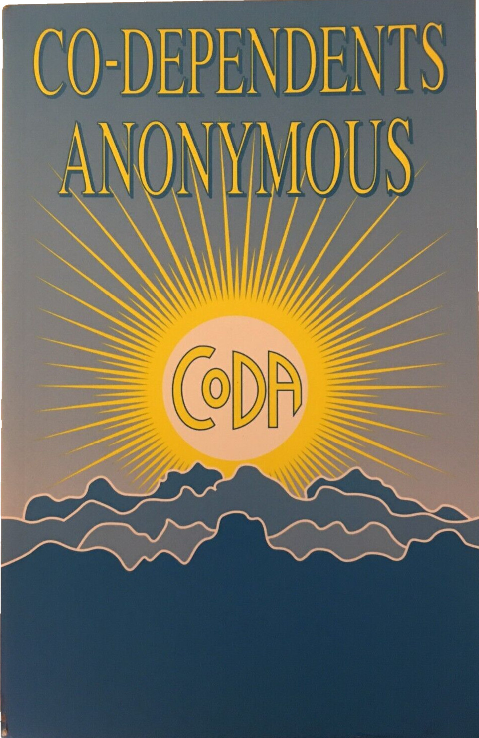 Co-Dependents Anonymous – paperback CoDA Like New