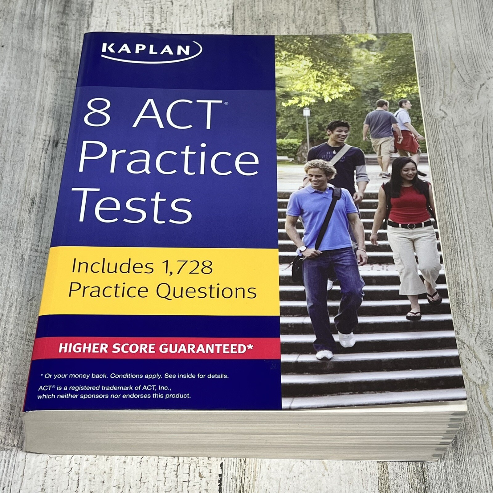 8 ACT Practice Tests: Includes 1,728 Practice Questions (Kaplan Test Prep)