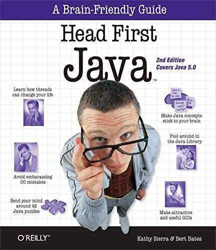 Head First Java, 2nd Edition – Paperback, by Sierra Kathy; Bates – Very Good j