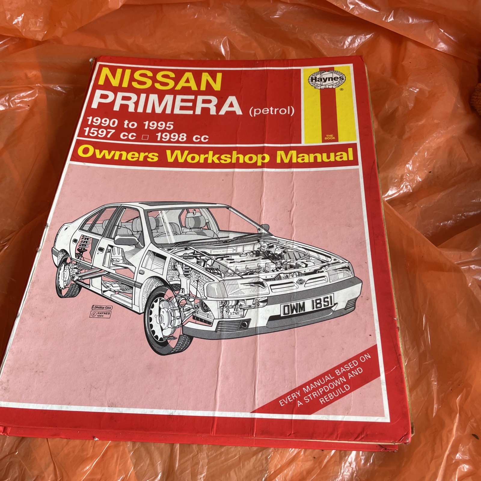 Haynes Nissan Primera Petrol (1990 – Aug 1995) Owner Workshop Manual