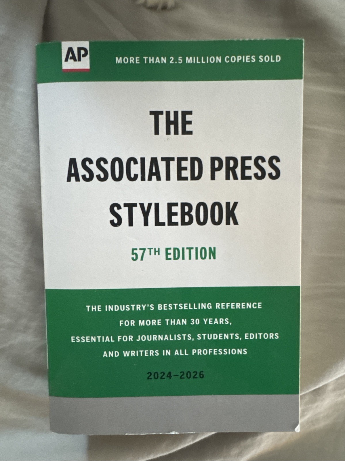 The Associated Press (AP) Stylebook, 57th Edition (2024-2026)