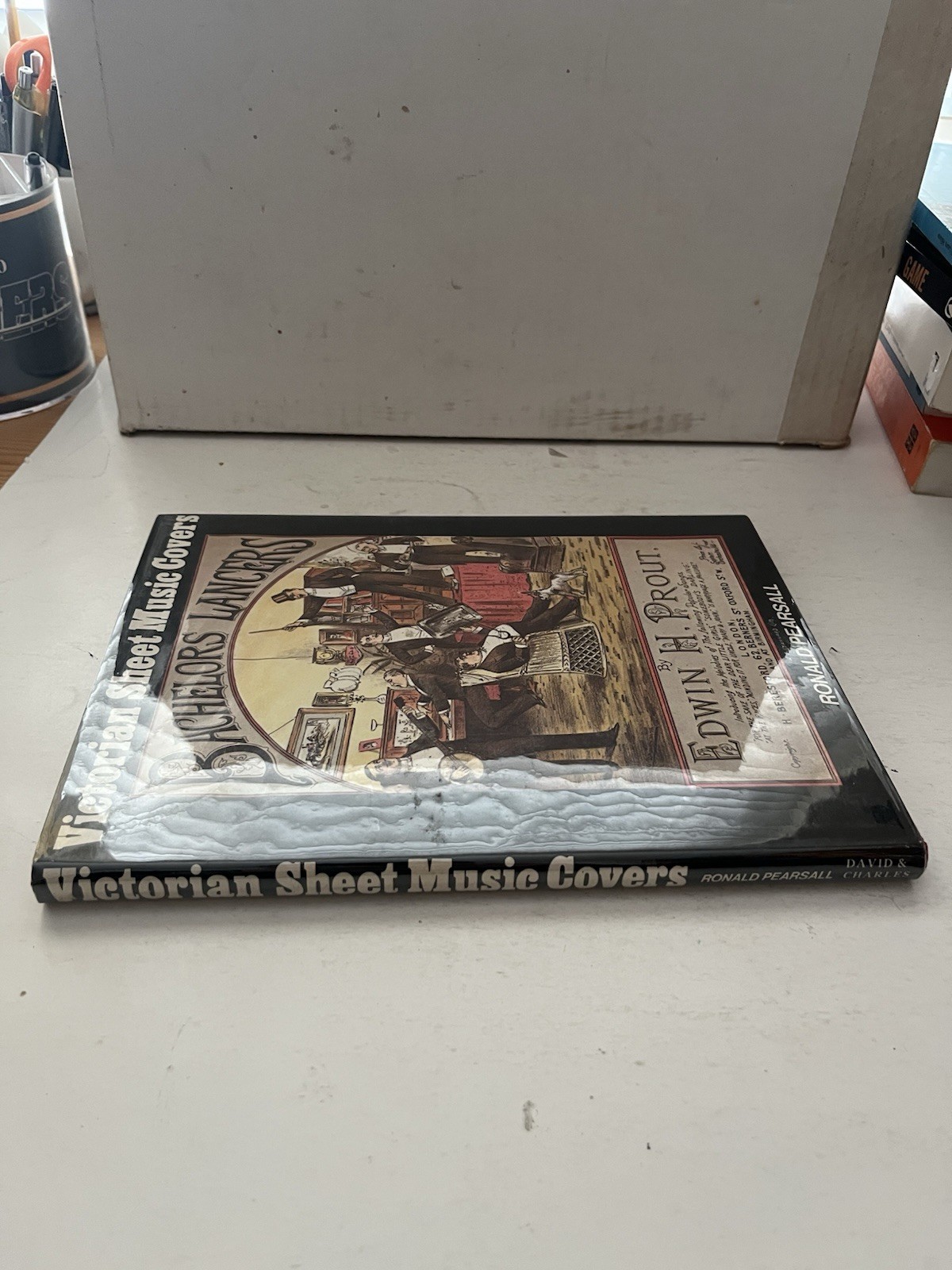 VICTORIAN SHEET MUSIC COVERS by Ronald Pearsall HC/DJ 1972 OOP Very Good