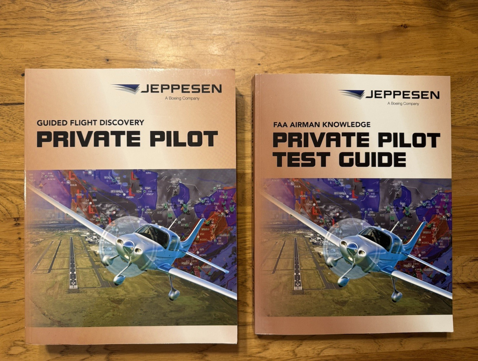 Jeppesen Private Pilot Guided Flight Discovery + Test Guide 2-Book Paperback