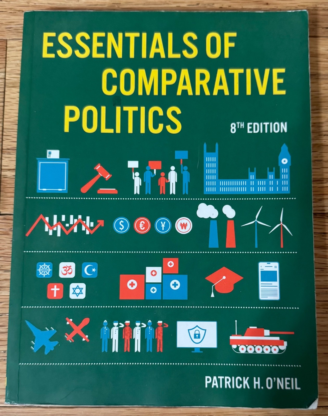 Essentials of Comparative Politics by Patrick H. O’Neil Paperback 8th Edition