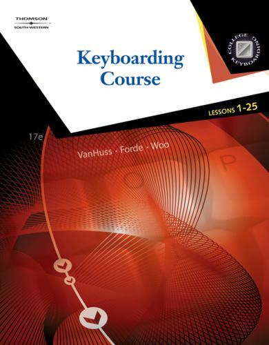 Keyboarding Course South-Western Cengage Learning, College, Lessons 1-25, 2008