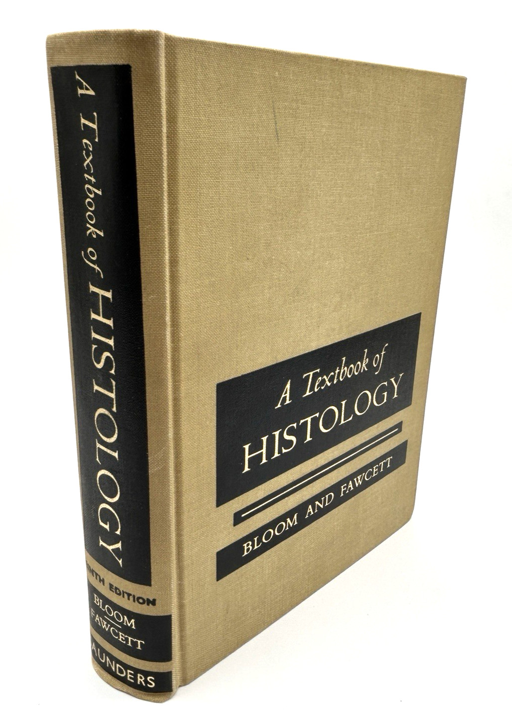 A TEXTBOOK OF HISTOLOGY by William Bloom & Don Fawcett 1968 Vintage Medical Book