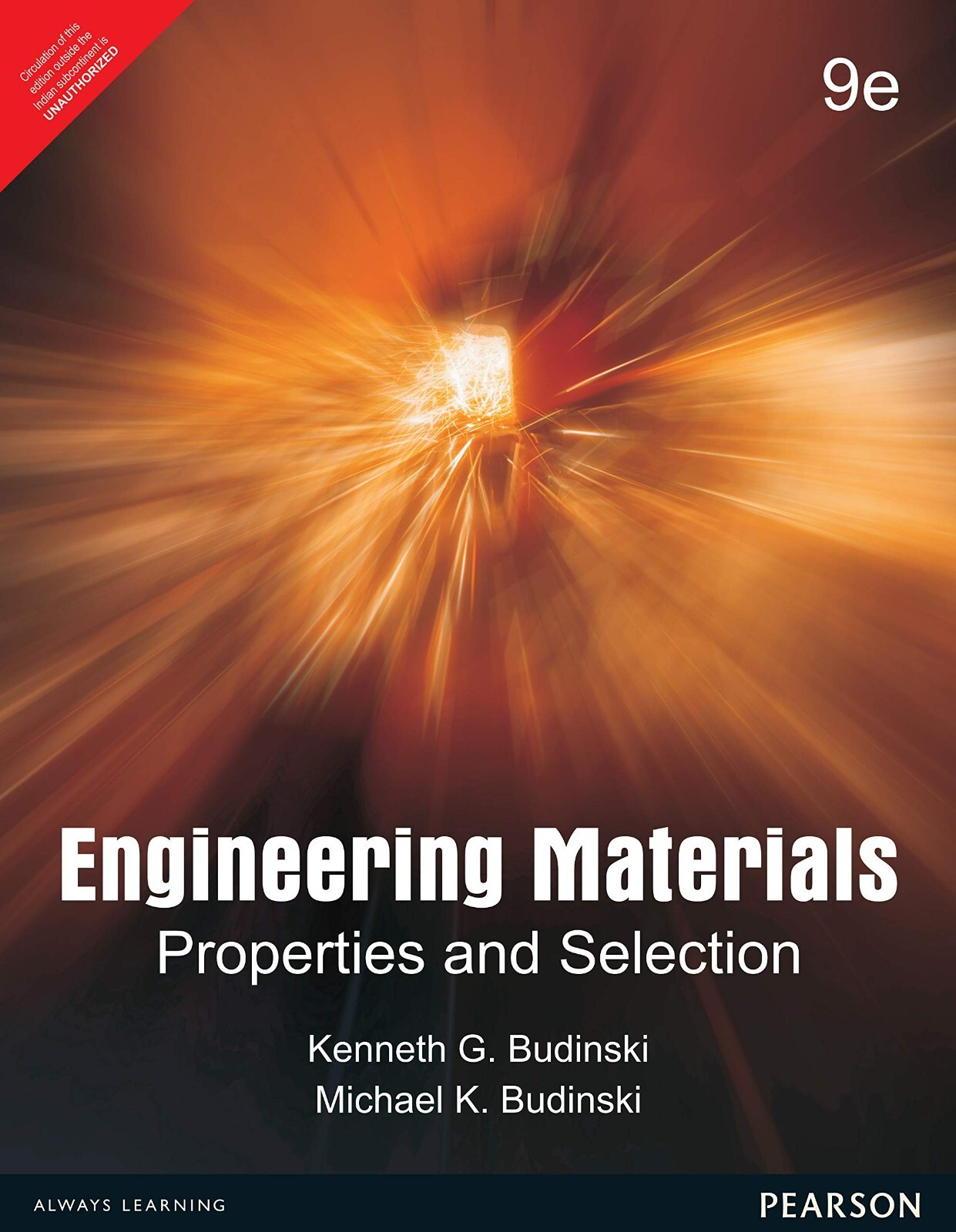 ENGINEERING MATERIALS: PROPERTIES AND SELECTION 9th INTL ED “Free Ship from USA”