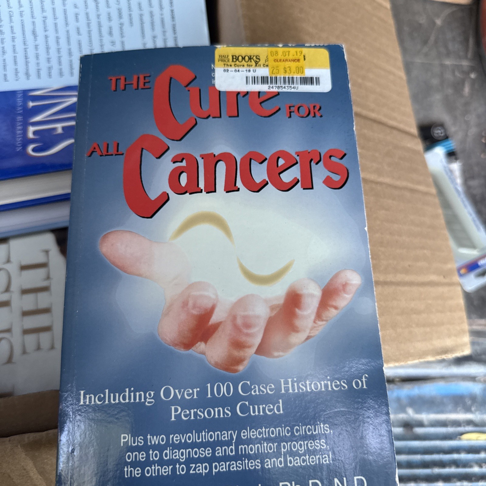 The Cure for All Cancers 100 Case Histories By Hulda Regehr Clark 1993 Paperback