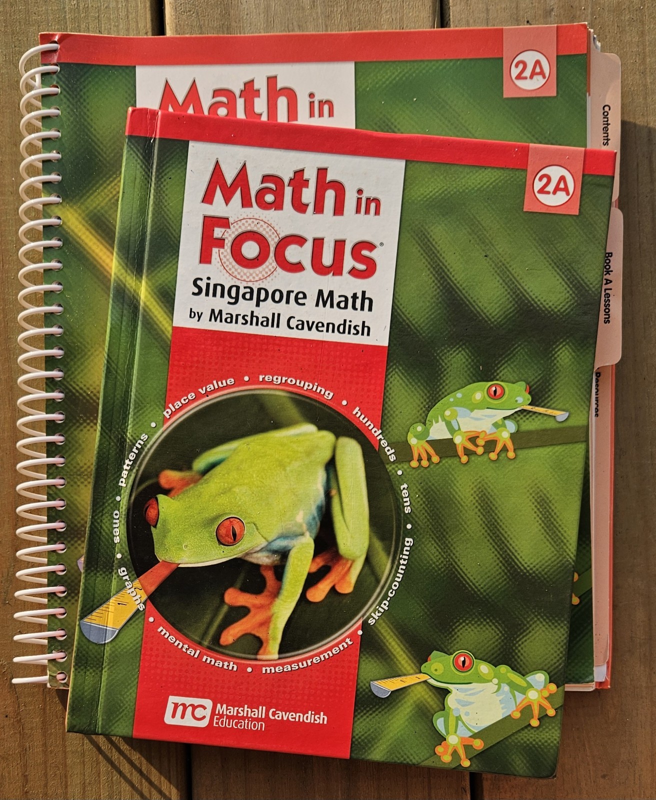 Math in Focus Singapore Math Grade 2A Student Book & Teacher’s Edition Set 2009