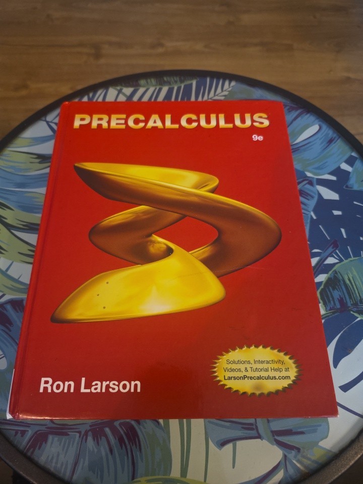 Precalculus by Ron Larson (2013, Hardcover)