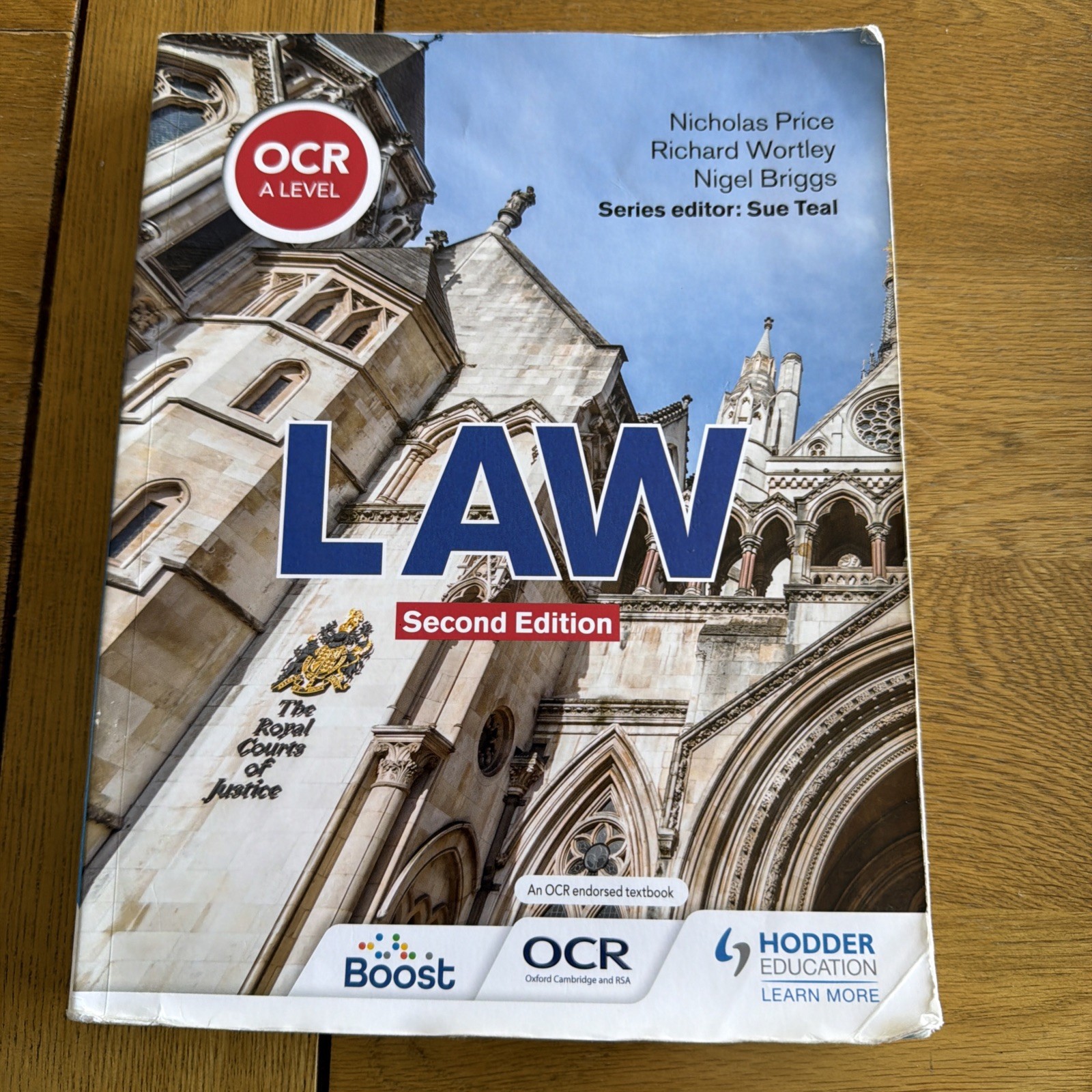 OCR A Level Law Second Edition, Price, Nicholas