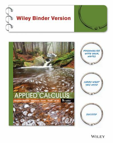 Applied Calculus – Loose Leaf By Hughes-Hallett, Deborah – GOOD