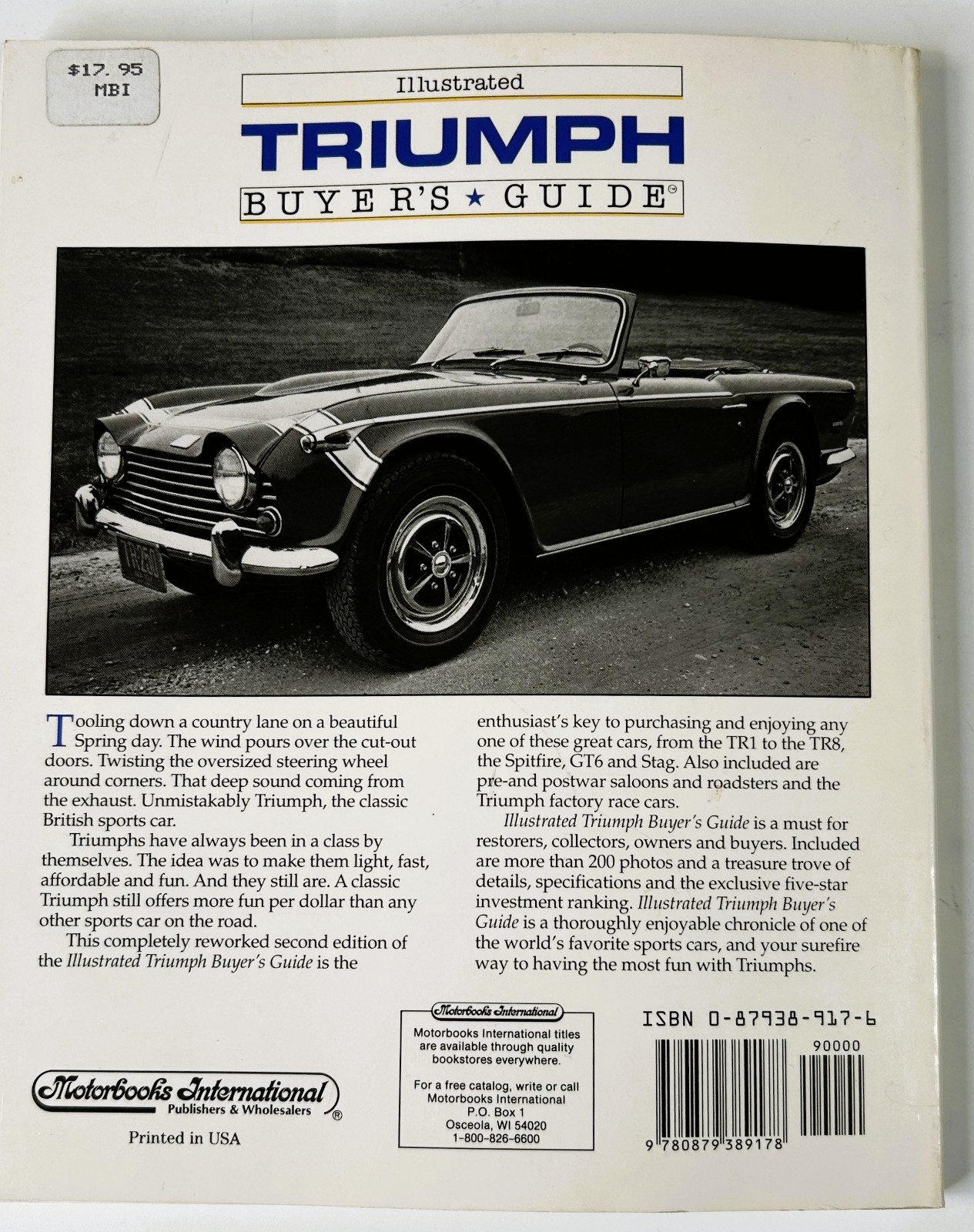 Illustrated Triumph Buyer’s Guide, Richard Newton Motorbook Int., 2nd Edition