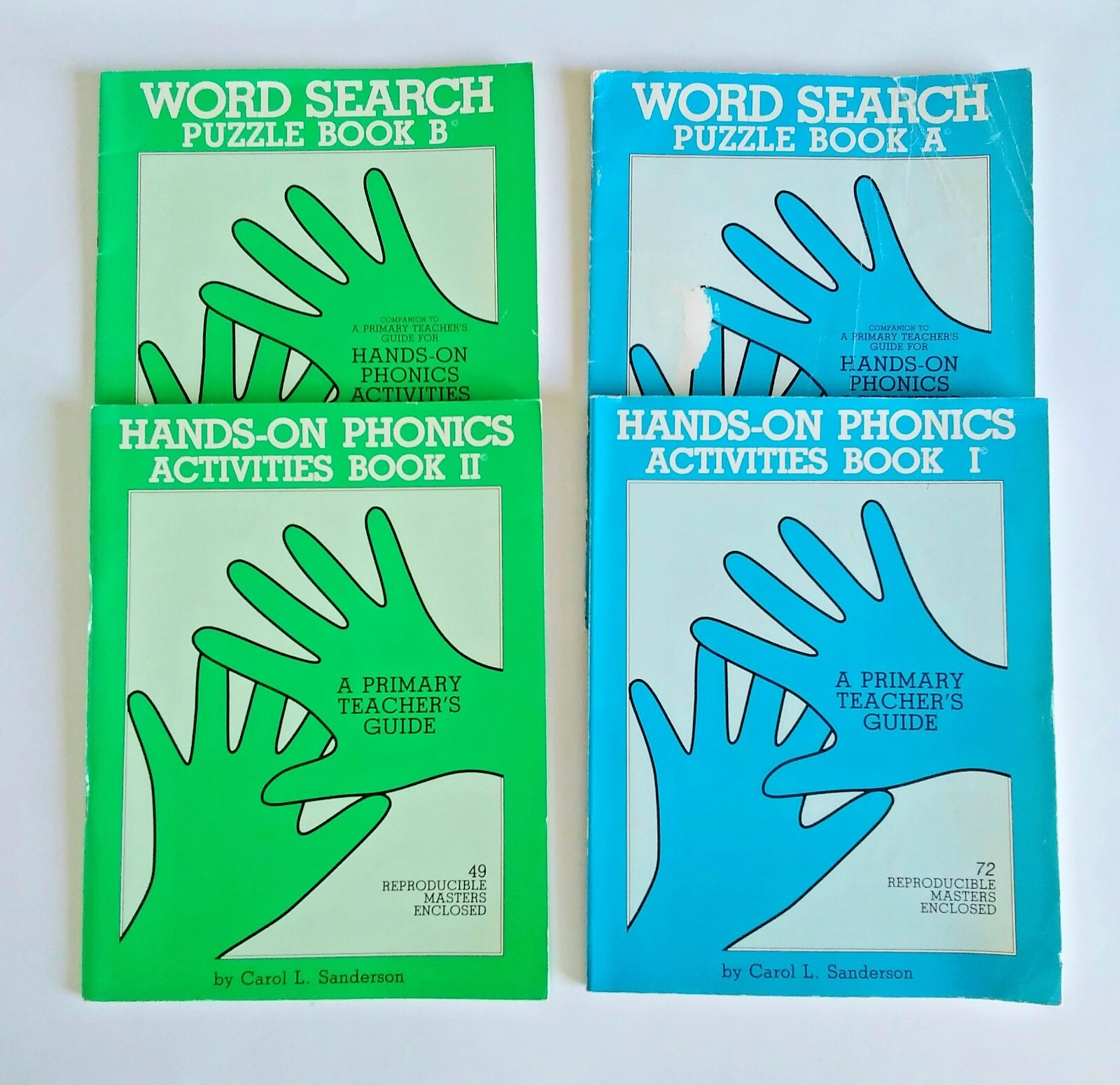 Hands-On Phonics Student Activities A & B + Teacher Guides, Carol L. Sanderson