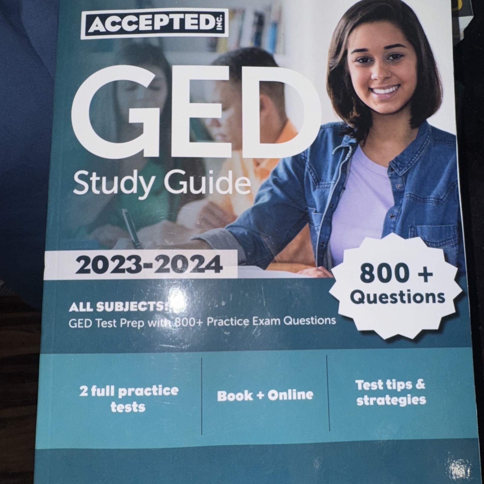 GED Study Guide 2023-2024 All Subjects: GED Test Prep with 800+ Practice Exa…