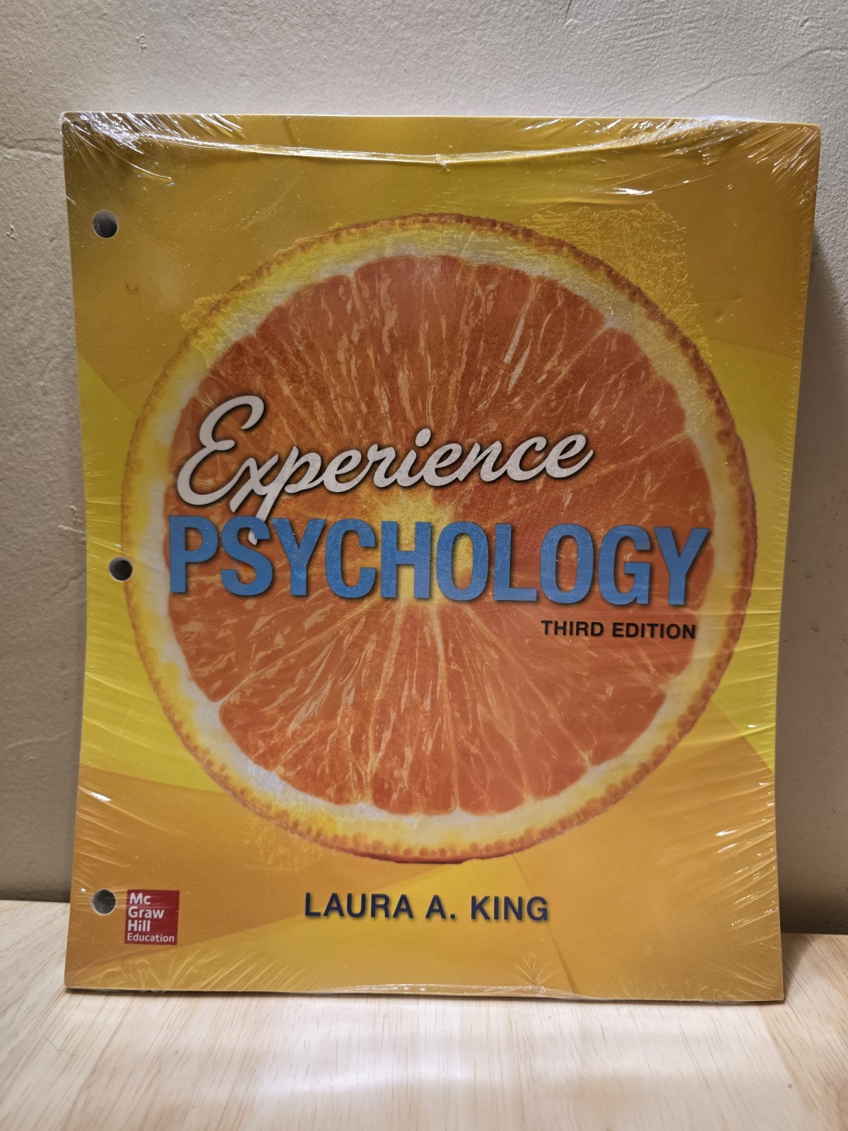 Experience Psychology 3rd Edition by Laura A. King – Loose-Leaf Binder Ready NEW