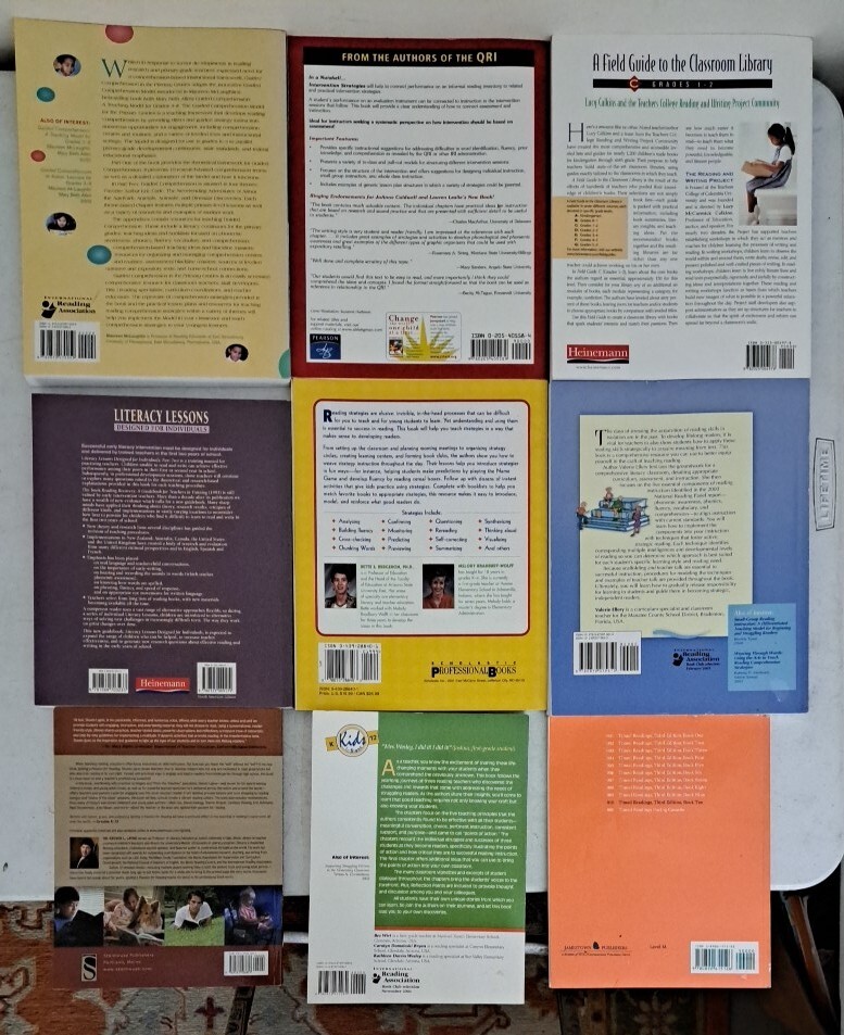 Teaching Resources For Reading Skills, Lot Of 16 Books #5.3.47