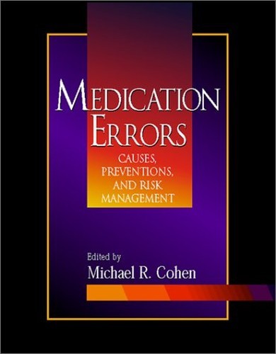 Medication Errors: Causes, Pre – Paperback – VERY GOOD
