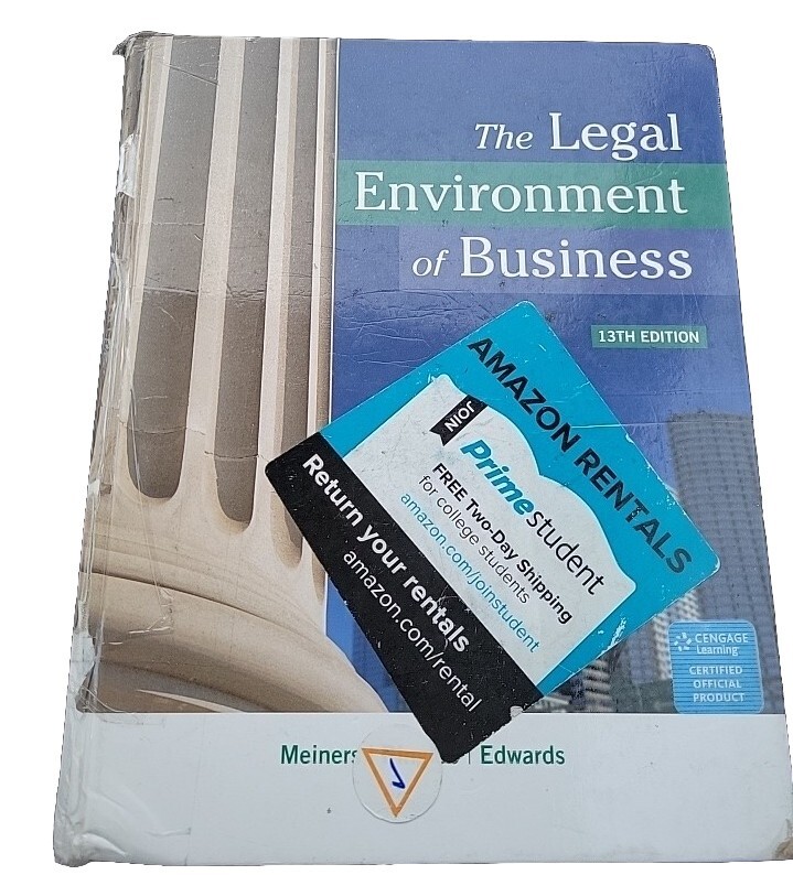 MindTap Course List Ser.: The Legal Environment of Business by Al H. Ringleb,…