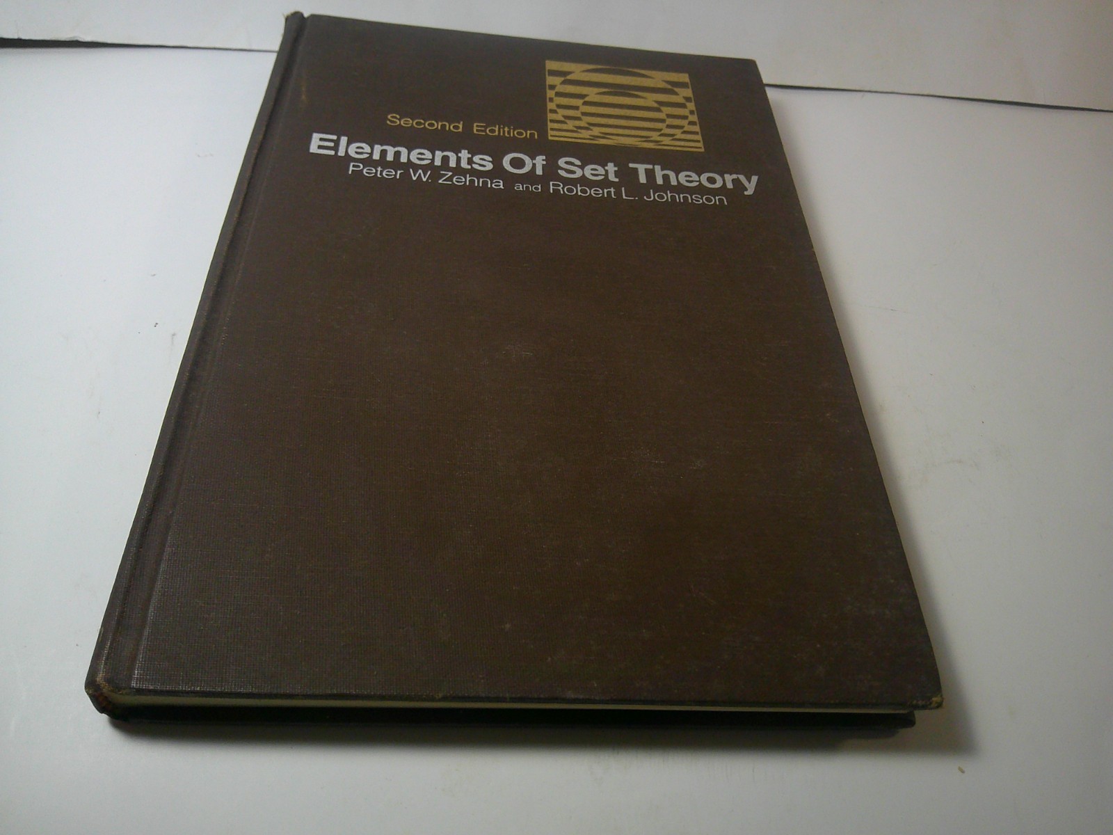 ELEMENTS OF SET THEORY ZEHNA 1972 HARDBACK 2ND EDITION NICE