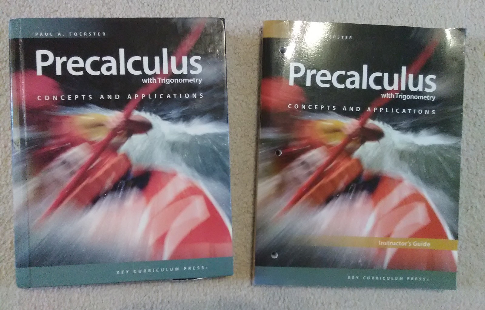 Precalculus with Trigonometry Paul Foerster 2nd Edition Student & Instructor’s