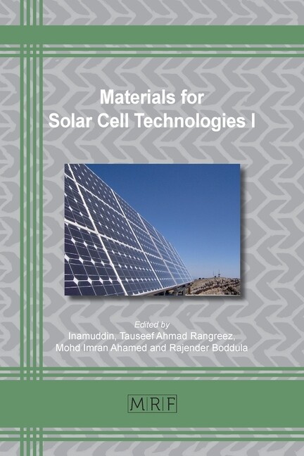 Materials For Solar Cell Technologies I