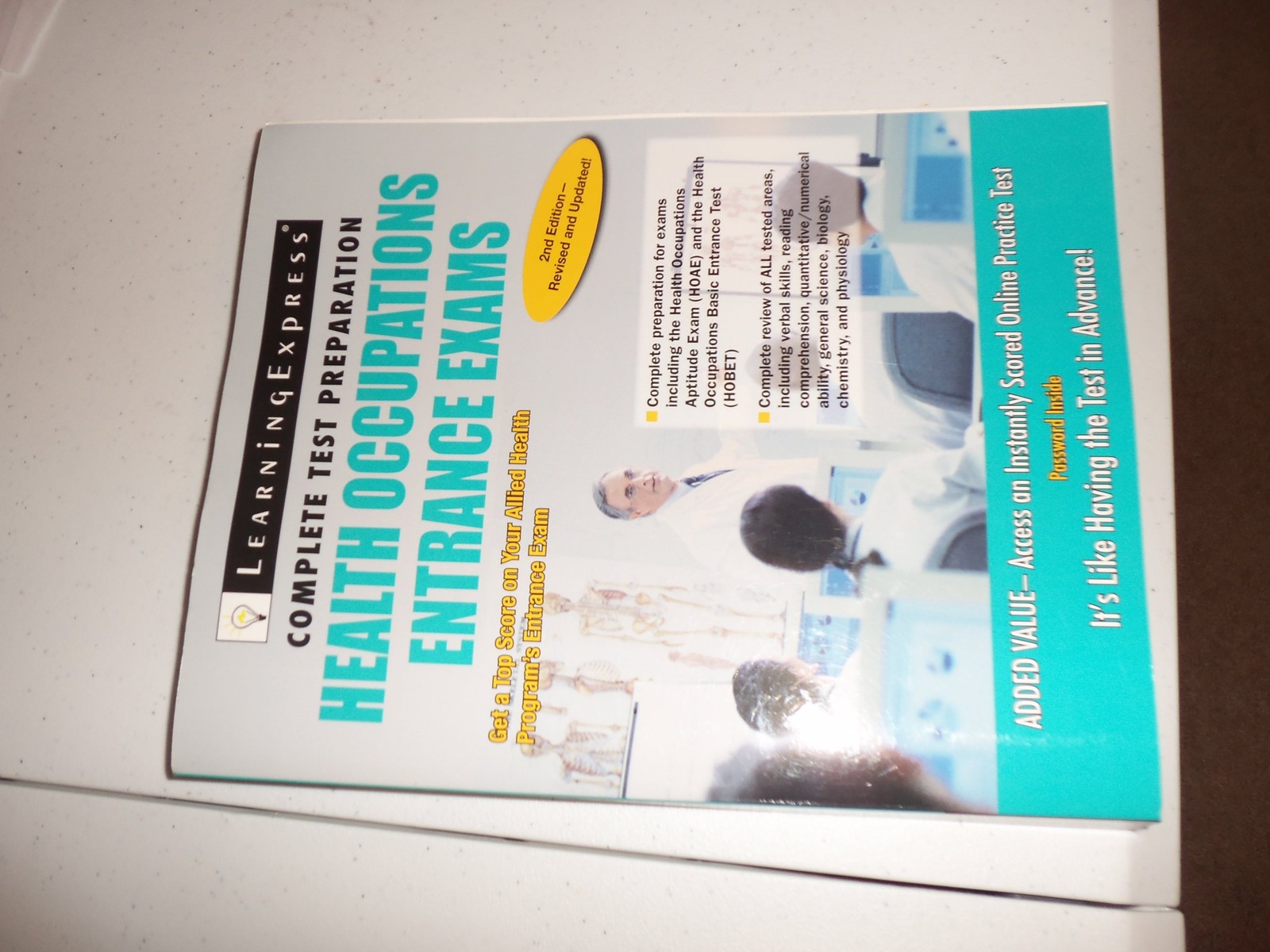 Health Occupations Entrance Exam – paperback LearningExpress LLC Editors