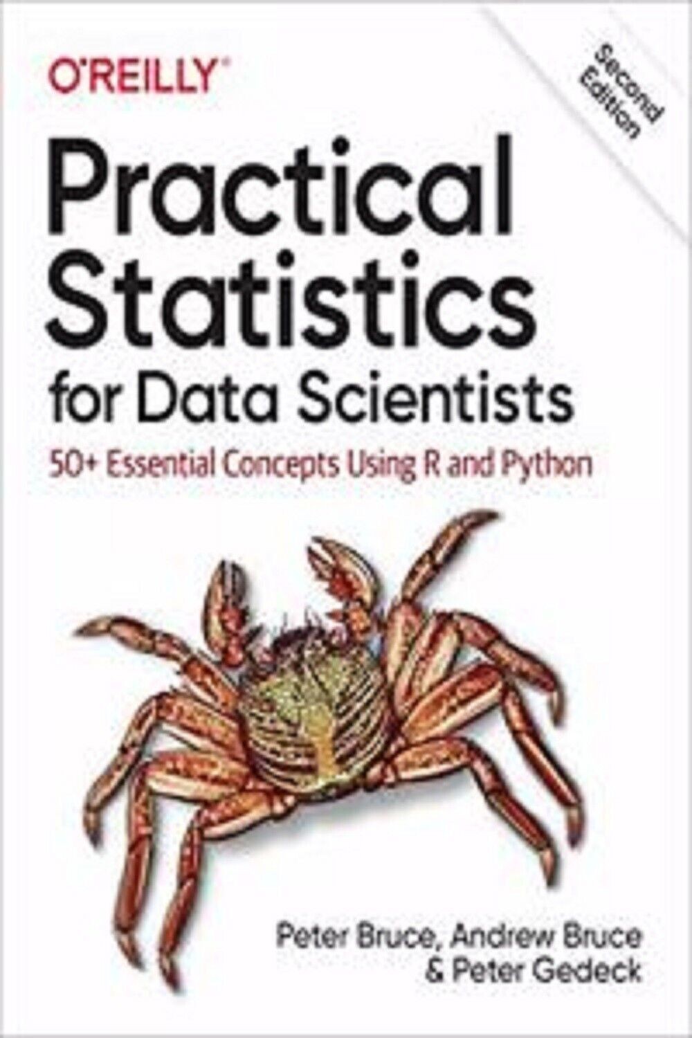 oreilly Practical Statistics for Data Scientists Paperback b816 j722 K803