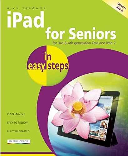iPad for Seniors in easy steps: Covers – Paperback, by Vandome Nick – Very Good