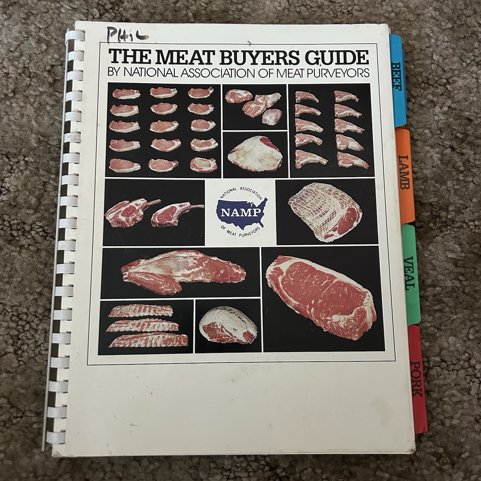The Meat Buyers Guide National Association of Meat Purveyors 1988 Edition