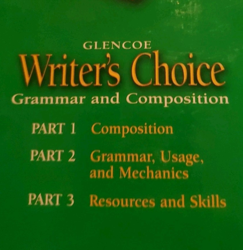 Writer’s Choice: Grammar & Composition Teacher’s Wraparound Edition Grade 8 ~NEW