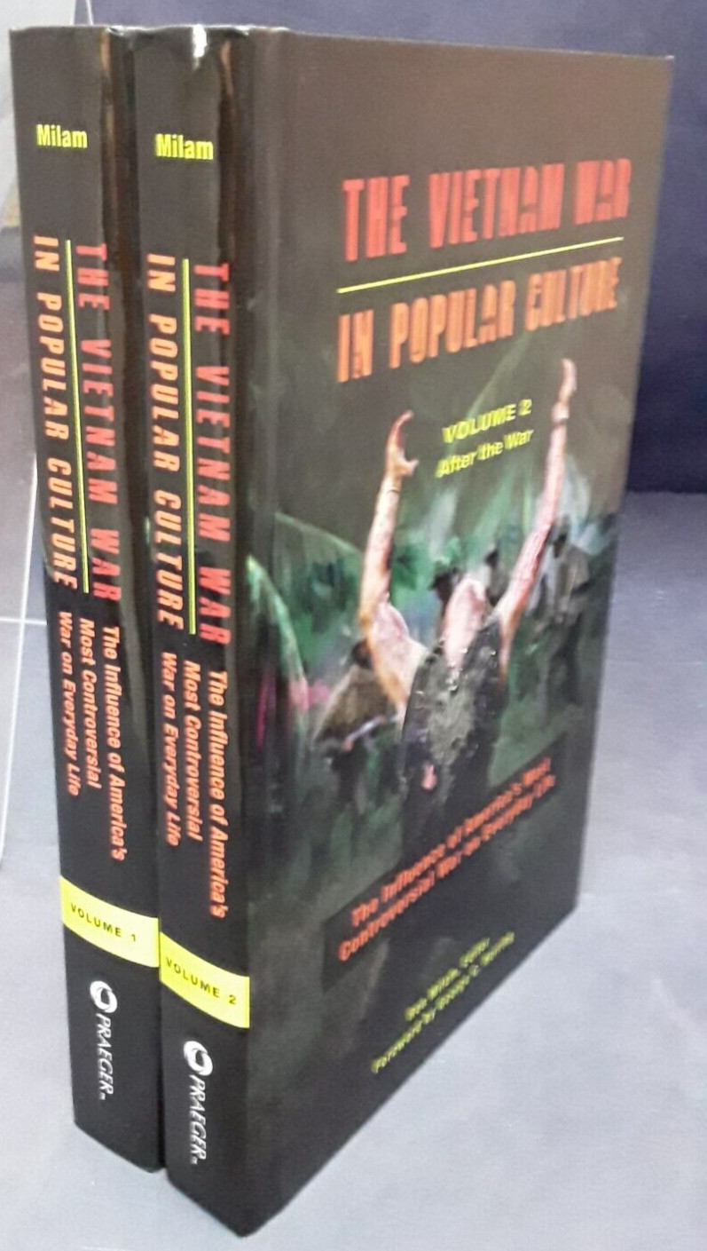 Vietnam War in Popular Culture 2 vol set Milam Praeger 2017 HB LN 240917