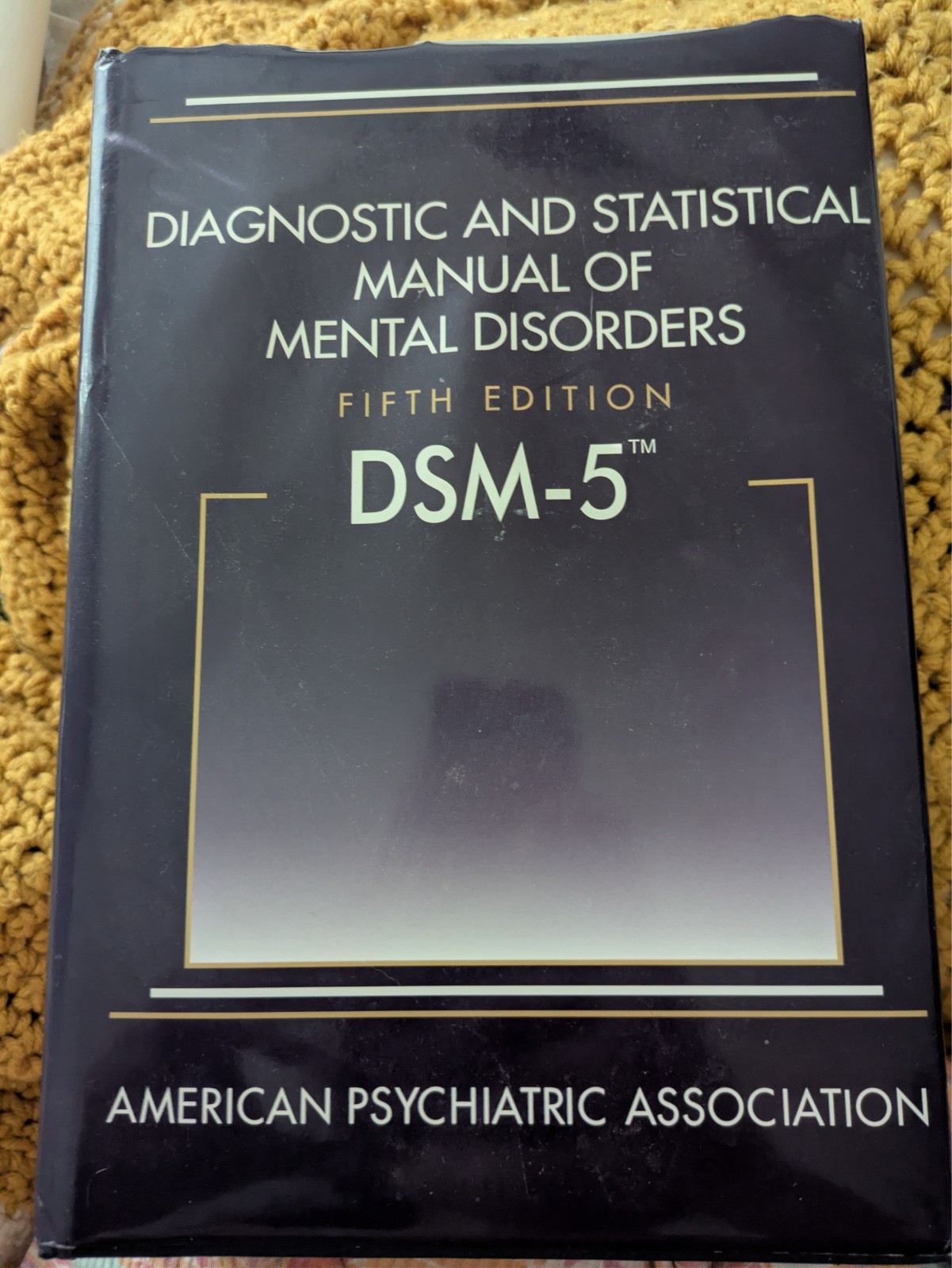 Diagnostic and Statistical Manual of Mental Disorders DSM-5 by American…