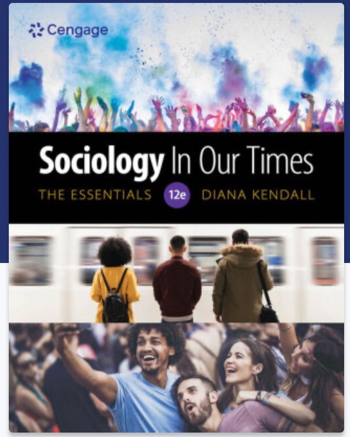 Sociology In Our Times The Essentials 12e