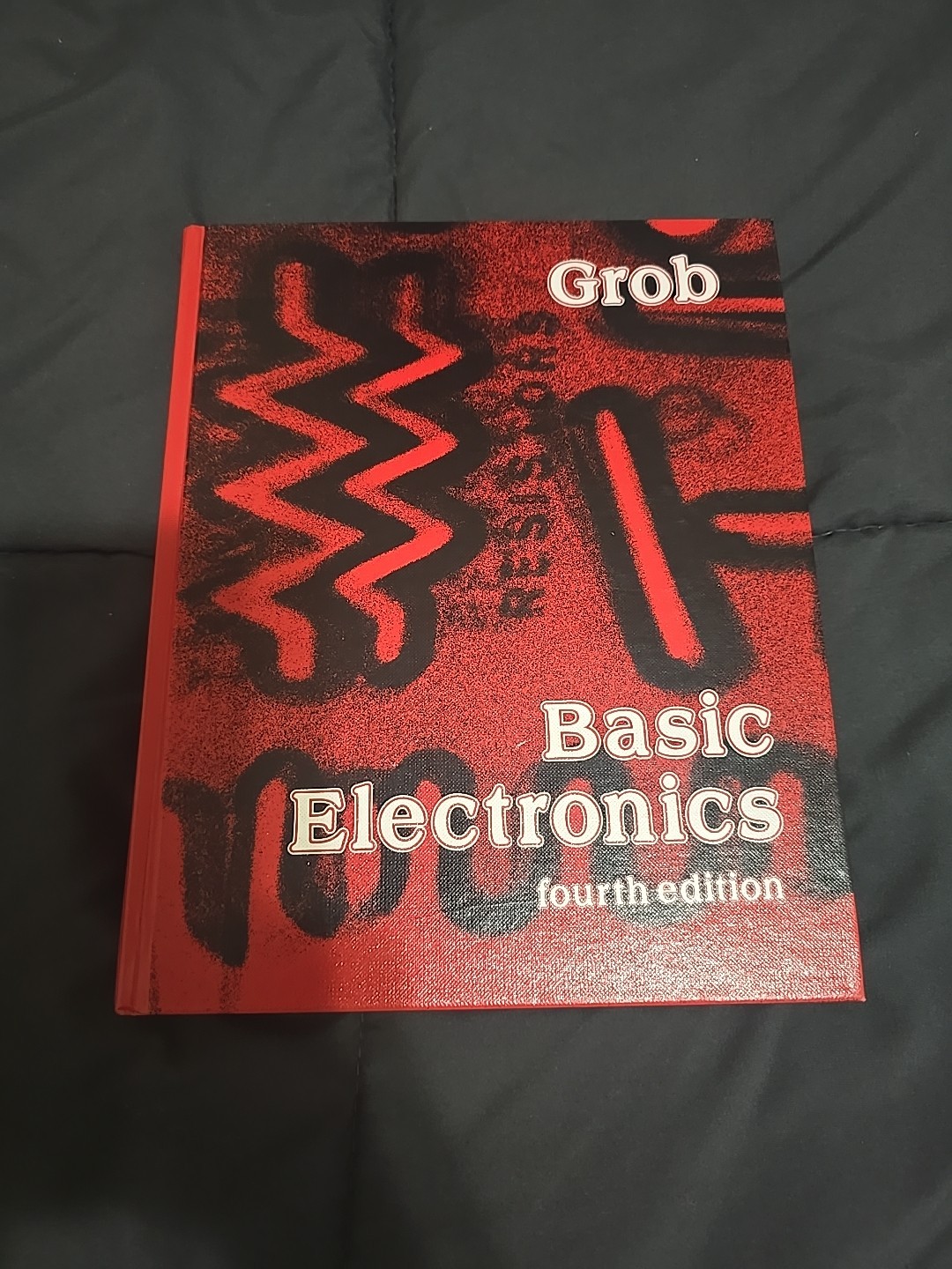 Grob Basic Electronics Fourth Edition Hardcover Book Vintage 1977