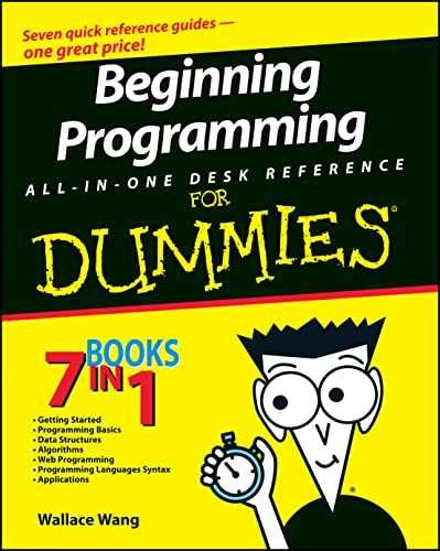 Beginning Programming All-in-One Desk – Paperback, by Wang Wallace – Very Good x