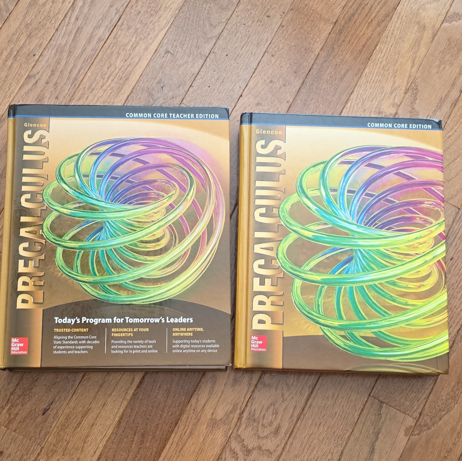 Glencoe Precalculus Common Core Edition & Teacher Edition Hardcover